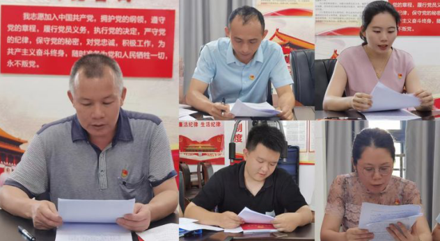 球盟会qmh召开支部党员大会学习习总书记在海南考察调研时的重要讲话精神暨开展党员“政治生日”主题党日活动(图3)