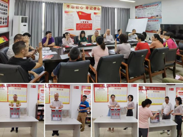 球盟会qmh召开支部党员大会传达学习省第八次党代会精神暨进行支委会换届选举(图7)