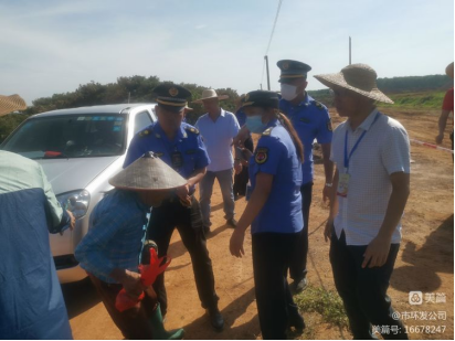 球盟会qmh积极协调，主动担当，高效推进海口市琼山区三门坡镇中埇村土地整治项目清杂工作(图4)