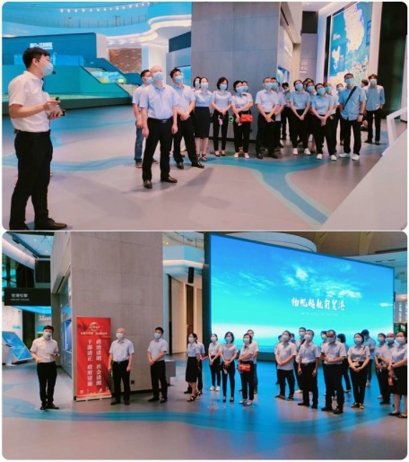 不忘初心知来路 肩负使命启新程——球盟会qmh赴海口江东新区展示中心开展“迎七一”主题党日活动(图3)
