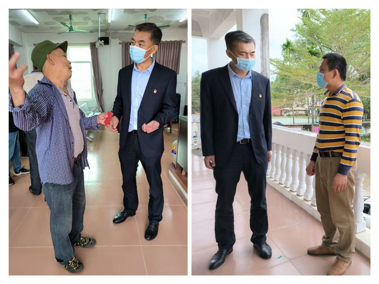 春节送暖 关爱随行——球盟会qmh前往青云村开展走访慰问送温暖暨党的二十大精神微宣讲活动(图4)