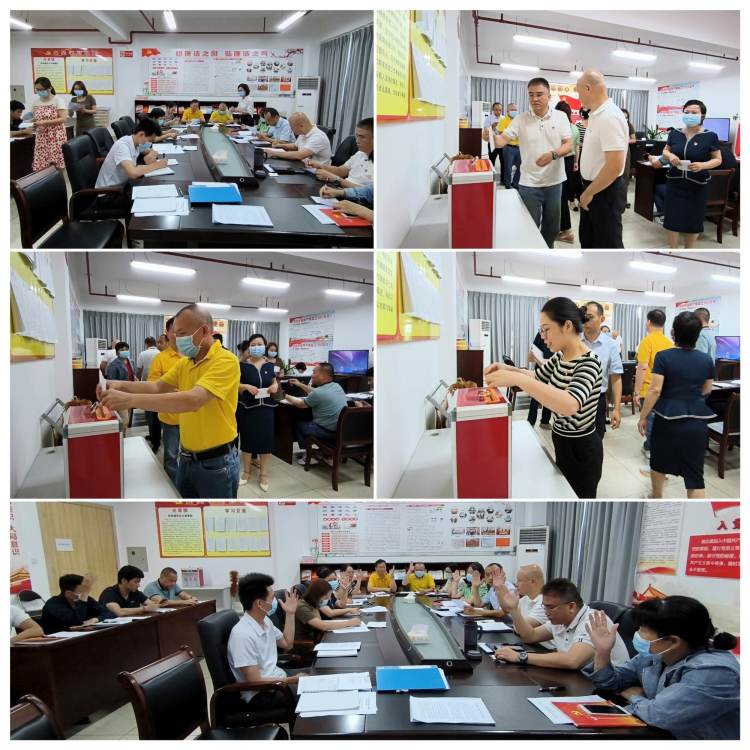 球盟会qmh党支部召开党的二十大精神专题学习会暨增补支委选举大会(图6)