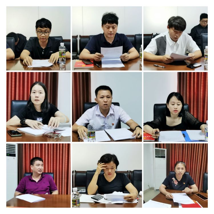 球盟会qmh召开支部党员大会集体学习暨进行预备党员转正(图5)